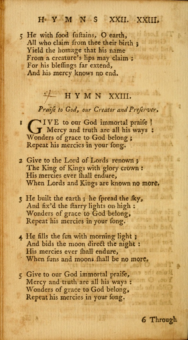 A Collection of Psalms and Hymns for Publick Worship page 56