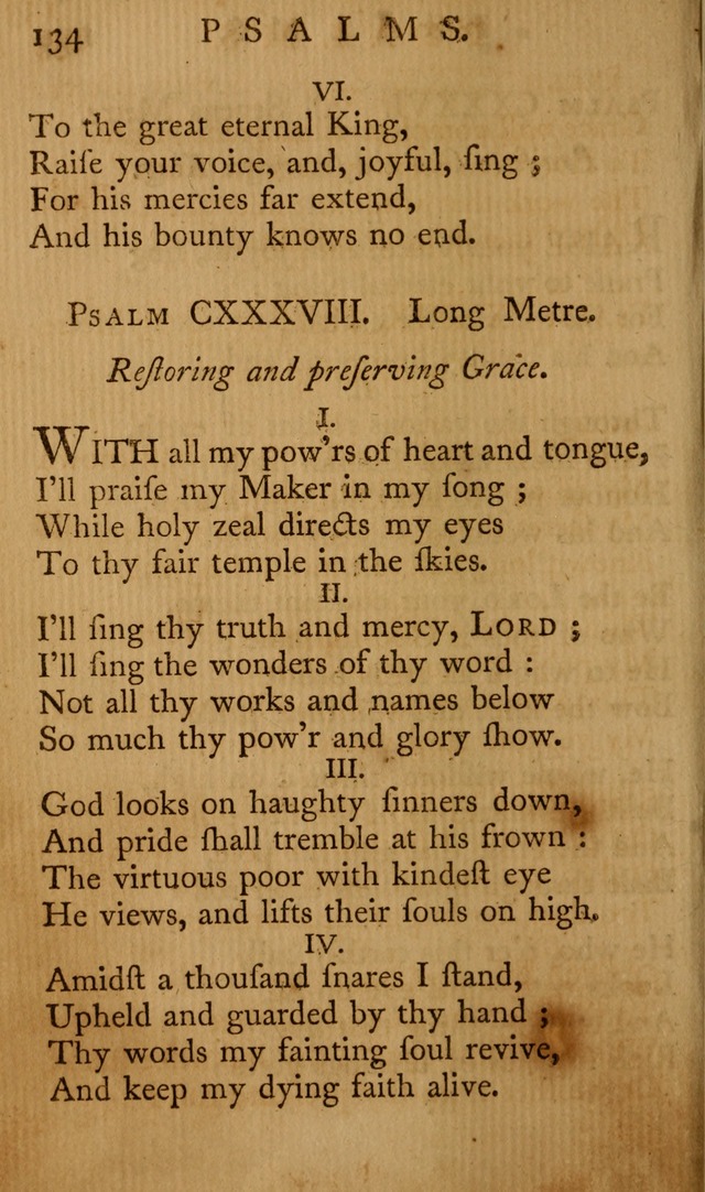 A Collection of Psalms and Hymns for Publick Worship page 130
