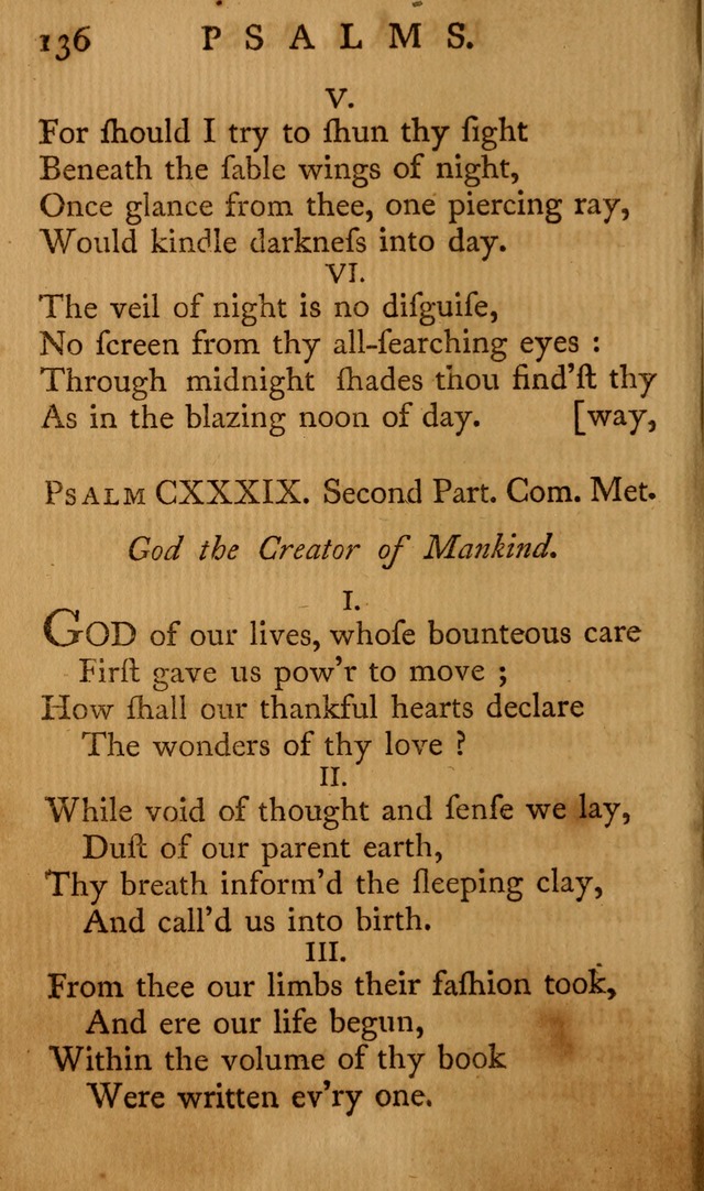 A Collection of Psalms and Hymns for Publick Worship page 132