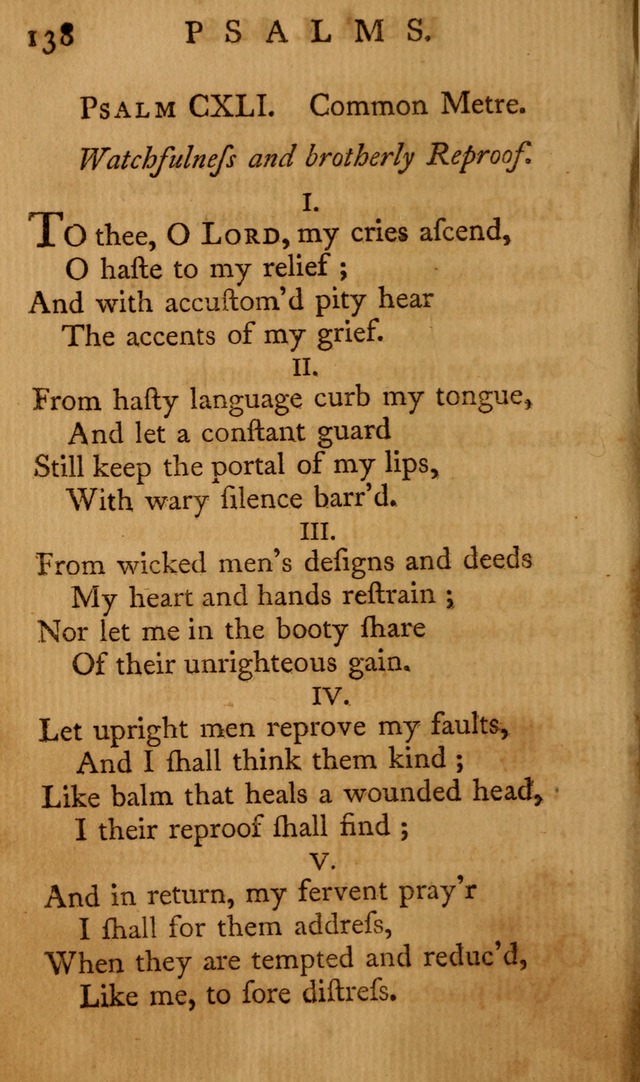 A Collection of Psalms and Hymns for Publick Worship page 134