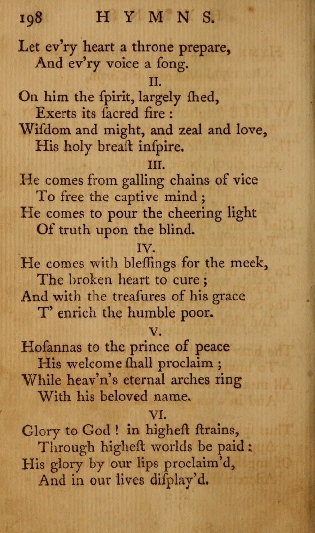 A Collection of Psalms and Hymns for Publick Worship page 194