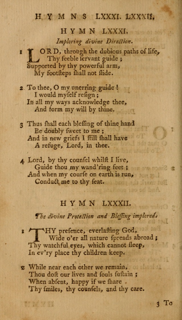 A Collection of Psalms and Hymns for Public Worship page 102