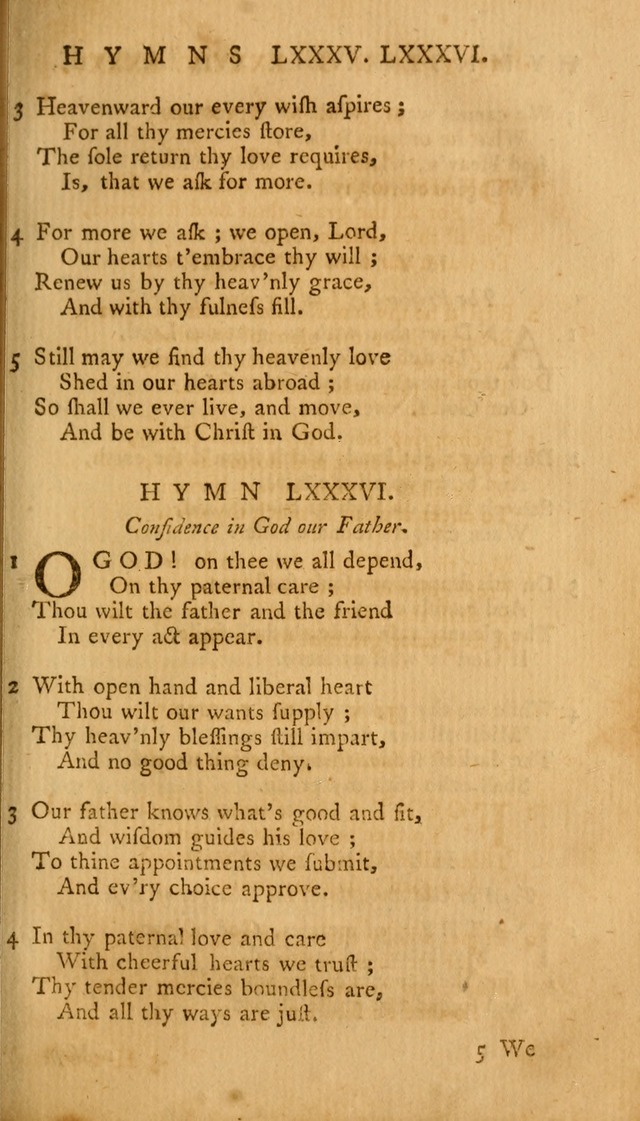 A Collection of Psalms and Hymns for Public Worship page 105