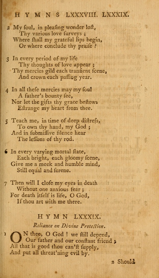 A Collection of Psalms and Hymns for Public Worship page 107
