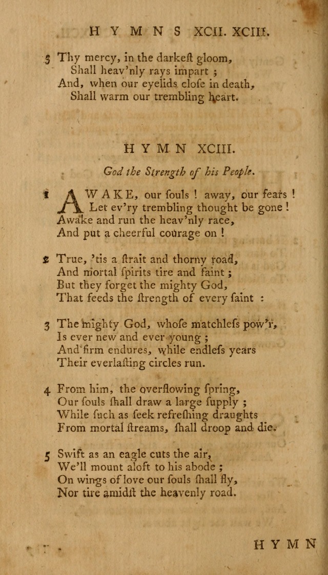 A Collection of Psalms and Hymns for Public Worship page 110