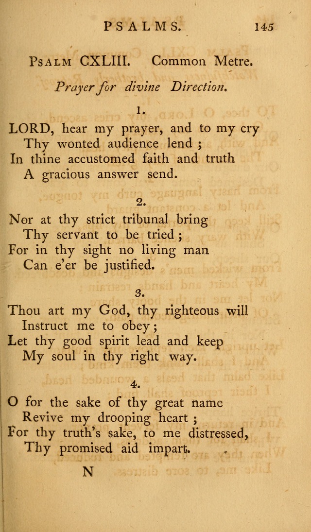 A Collection of Psalms and Hymns for Publick Worship (2nd ed.) page 145