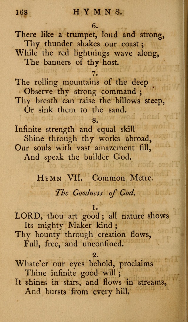 A Collection of Psalms and Hymns for Publick Worship (2nd ed.) page 168