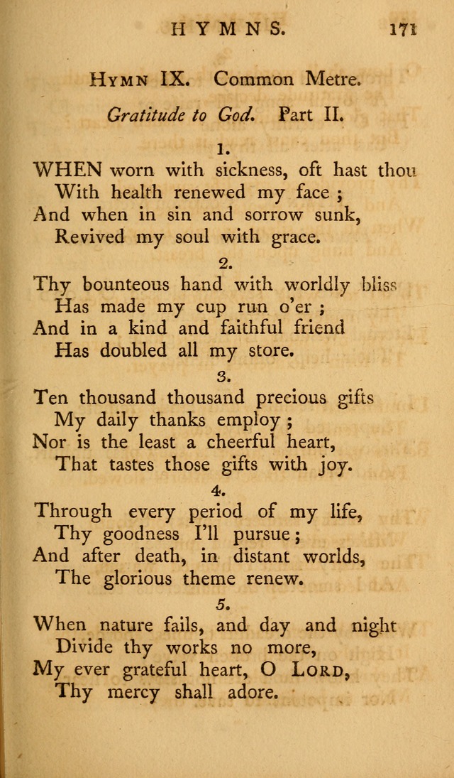 A Collection of Psalms and Hymns for Publick Worship (2nd ed.) page 171