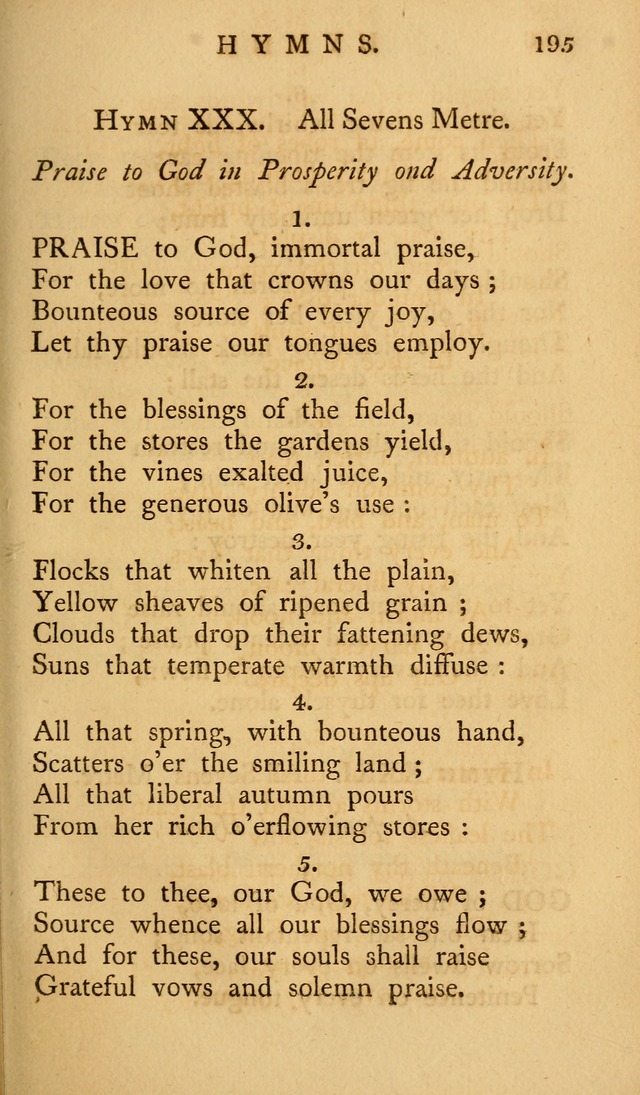 A Collection of Psalms and Hymns for Publick Worship (2nd ed.) page 195