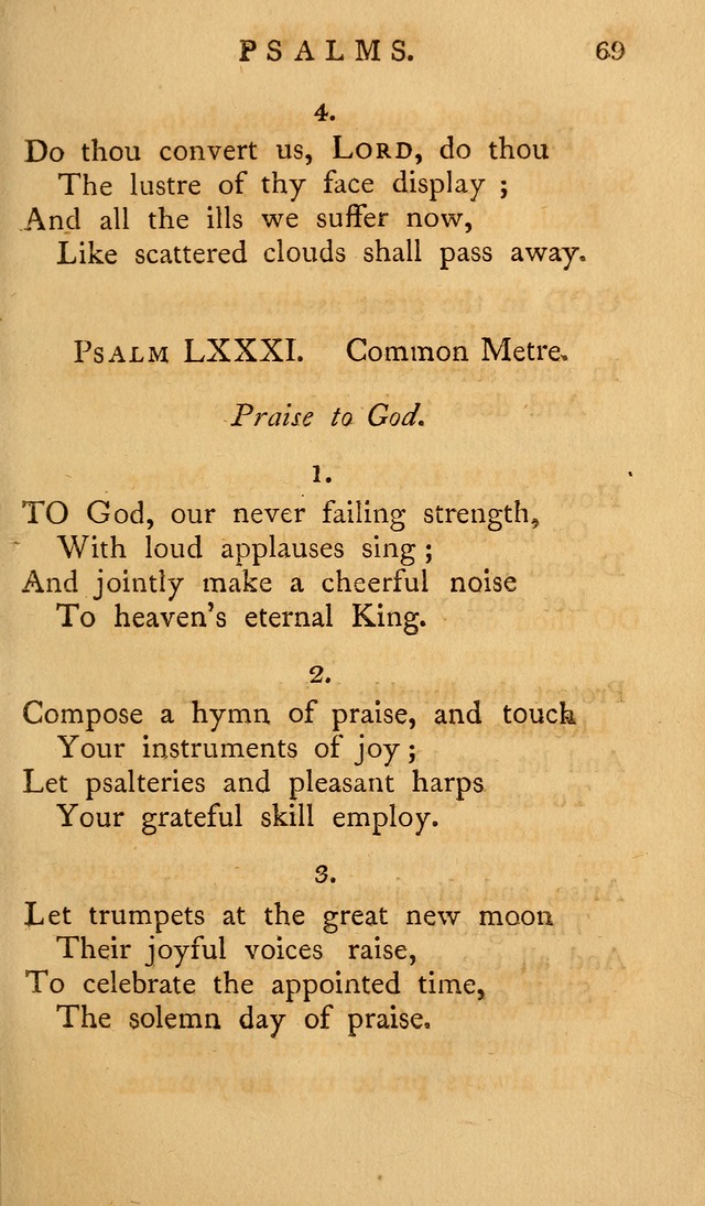 A Collection of Psalms and Hymns for Publick Worship (2nd ed.) page 69