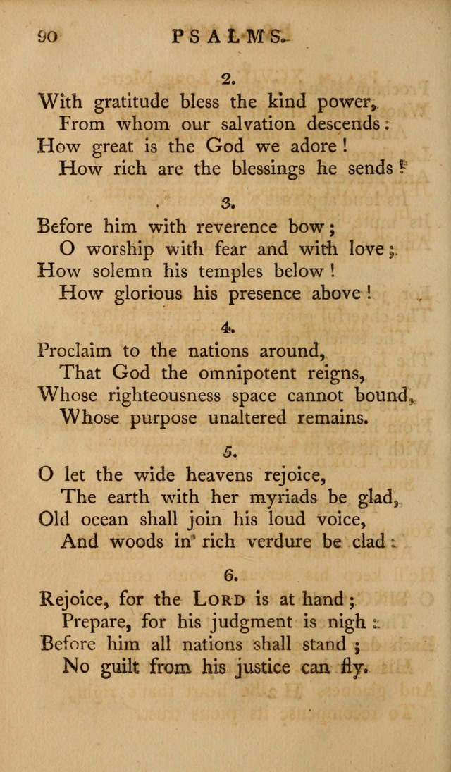 A Collection of Psalms and Hymns for Publick Worship (2nd ed.) page 90