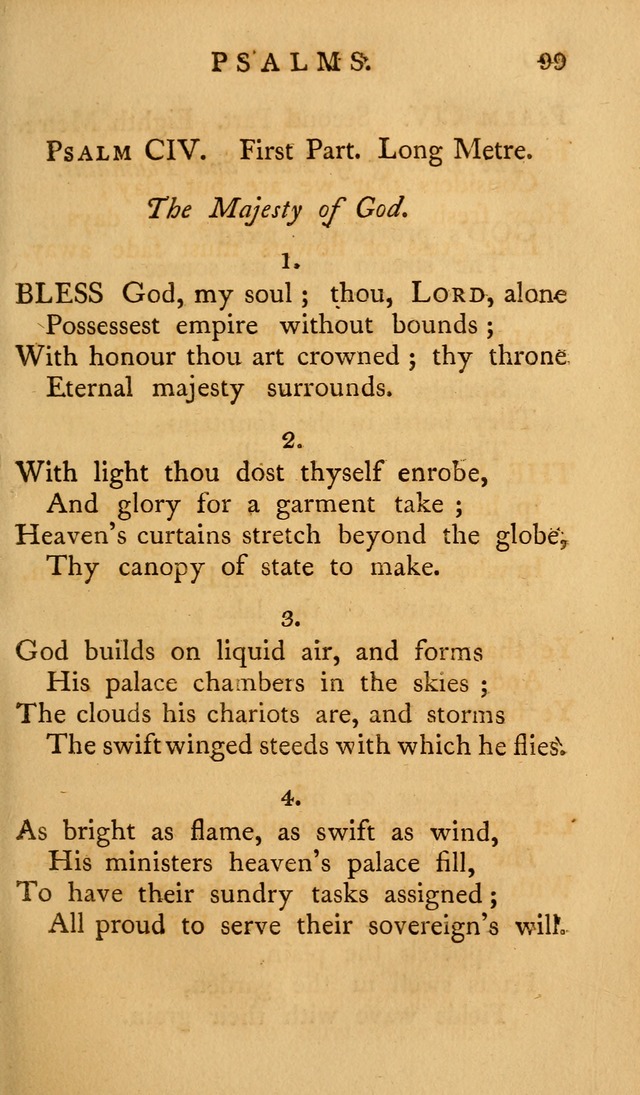 A Collection of Psalms and Hymns for Publick Worship (2nd ed.) page 99