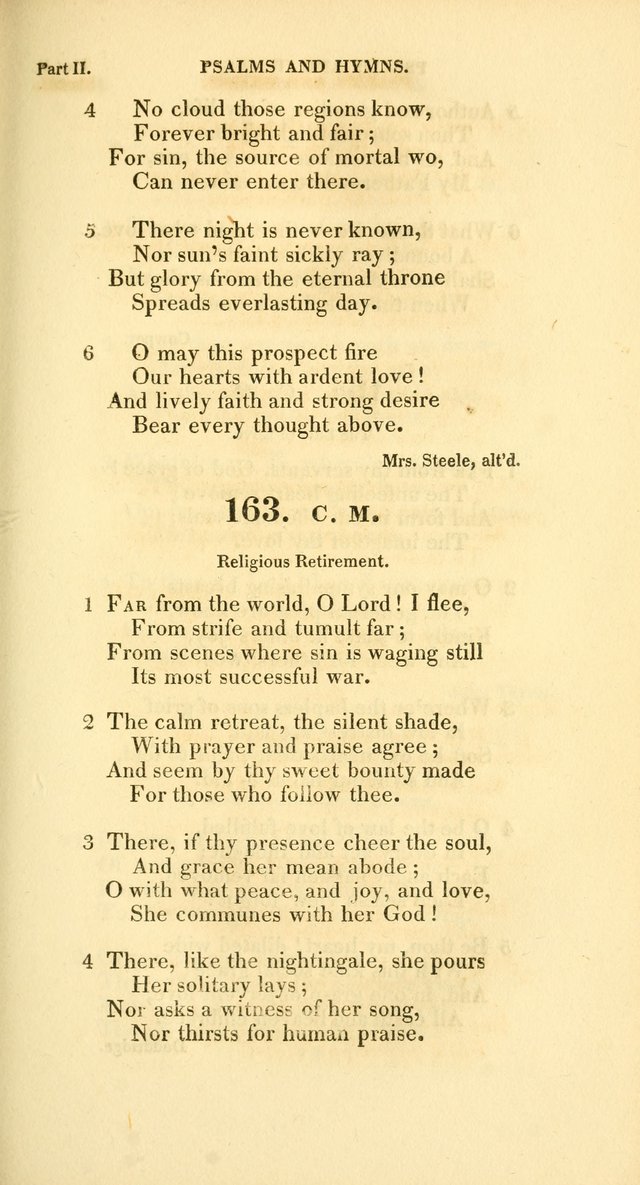 A Collection of Psalms and Hymns, for Social and Private Worship page 138