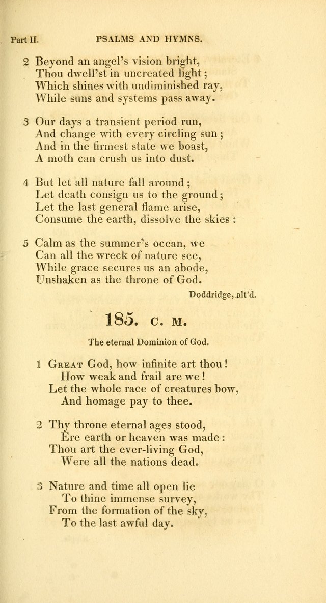 A Collection of Psalms and Hymns, for Social and Private Worship page 154
