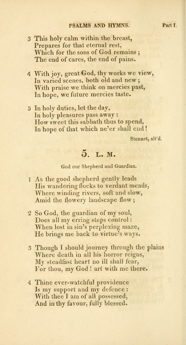 A Collection of Psalms and Hymns, for Social and Private Worship page 17