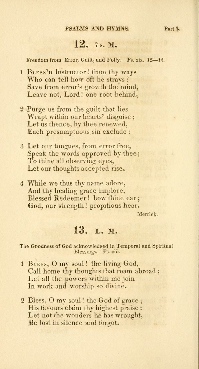 A Collection of Psalms and Hymns, for Social and Private Worship page 23