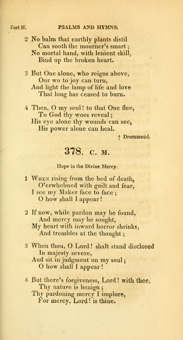 A Collection of Psalms and Hymns, for Social and Private Worship page 298