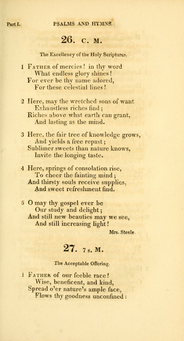 A Collection of Psalms and Hymns, for Social and Private Worship page 34