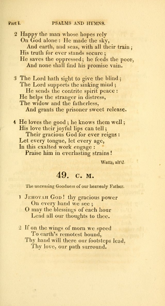 A Collection of Psalms and Hymns, for Social and Private Worship page 52