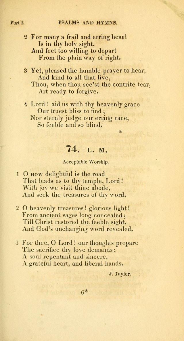 A Collection of Psalms and Hymns, for Social and Private Worship page 72