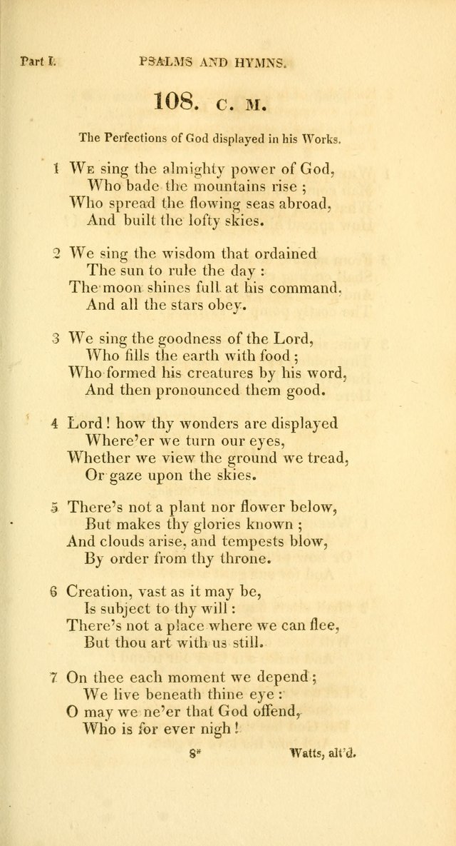 A Collection of Psalms and Hymns, for Social and Private Worship page 96