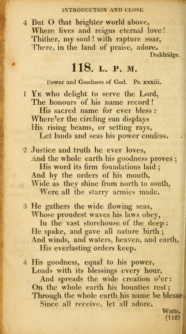 A Collection of Psalms and hymns, for social and private worship page 121