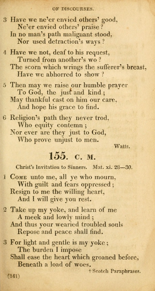 A Collection of Psalms and hymns, for social and private worship page 150