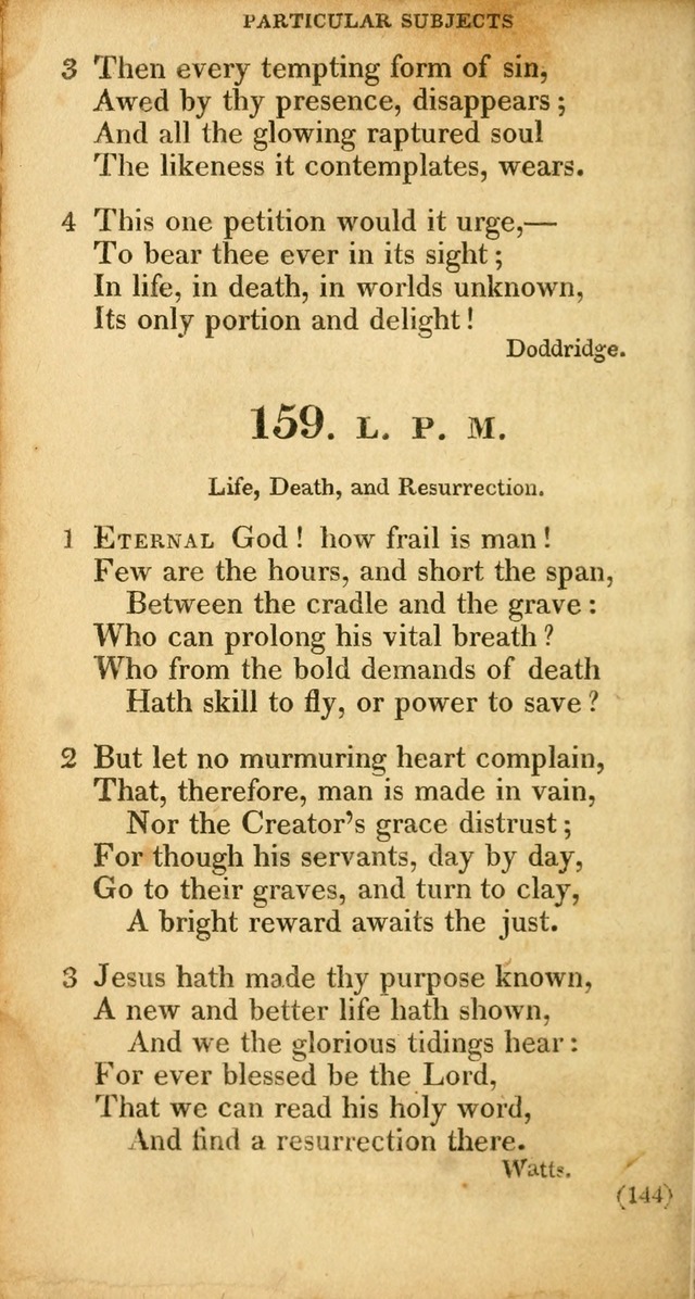 A Collection of Psalms and hymns, for social and private worship page 153