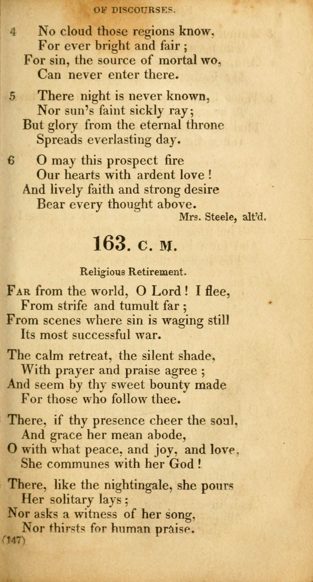 A Collection of Psalms and hymns, for social and private worship page 156