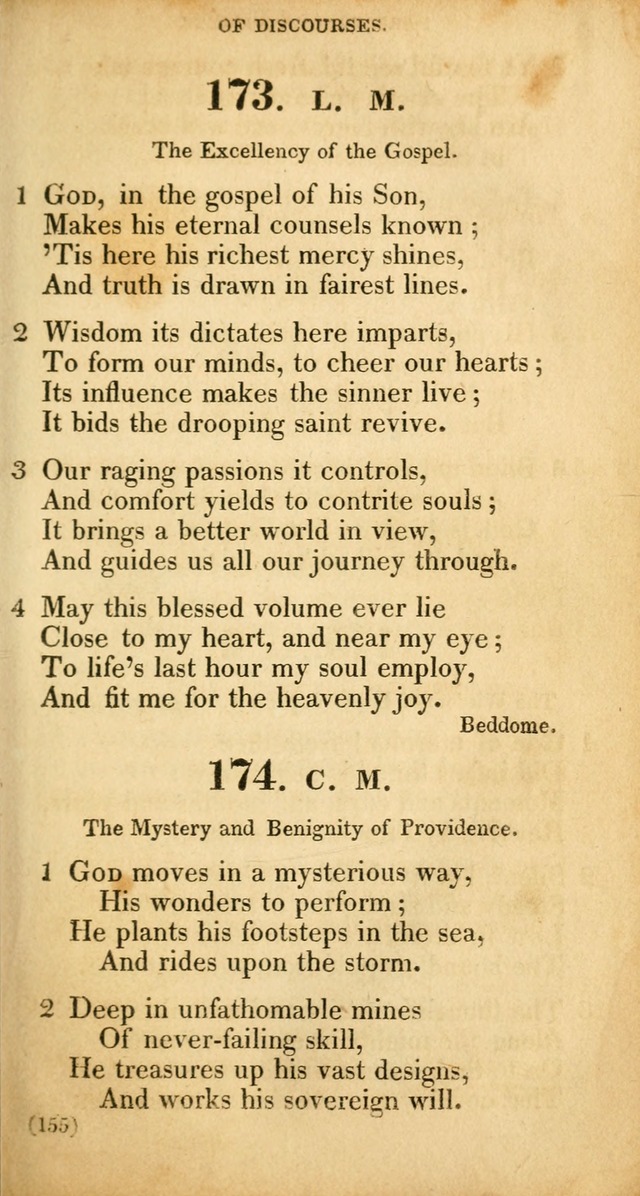 A Collection of Psalms and hymns, for social and private worship page 164