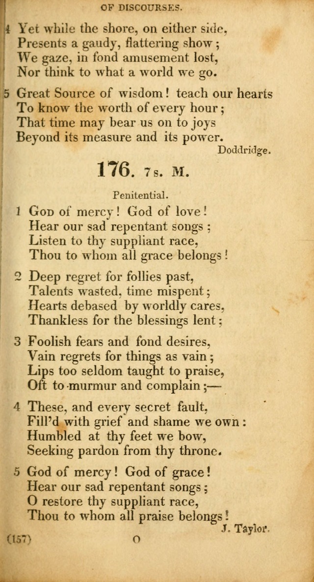 A Collection of Psalms and hymns, for social and private worship page 166