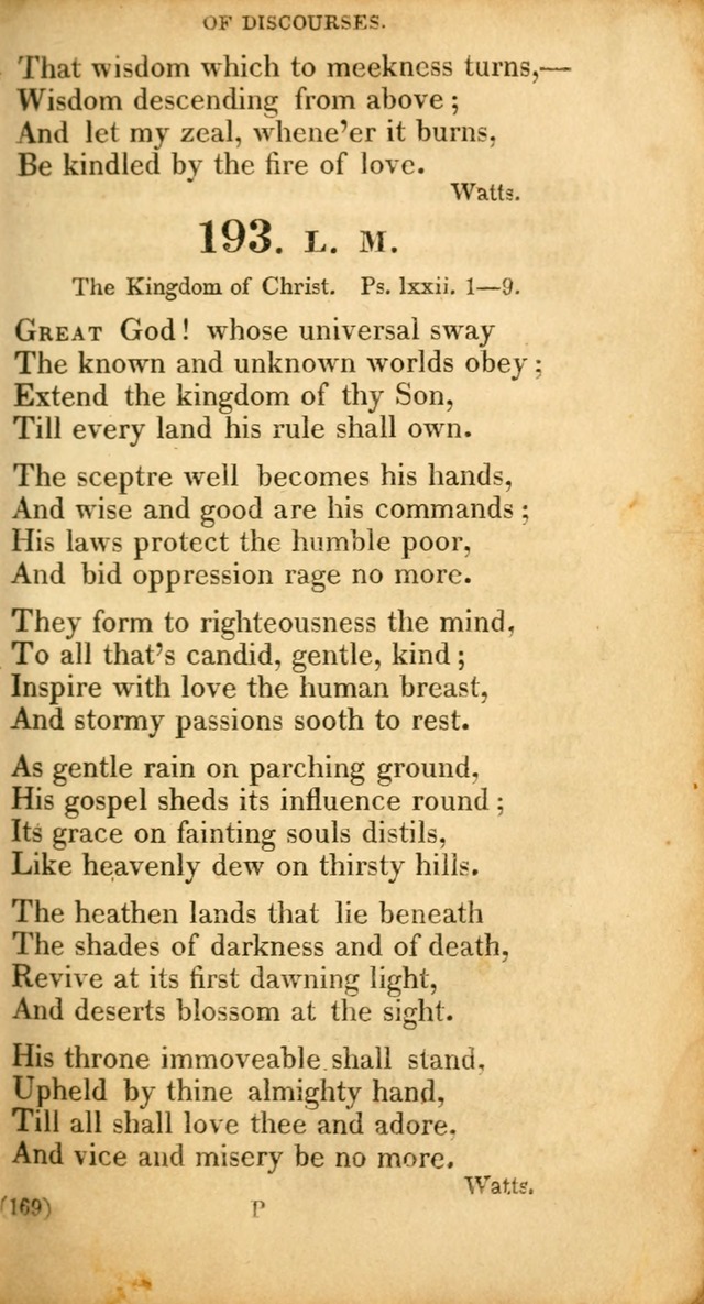 A Collection of Psalms and hymns, for social and private worship page 178