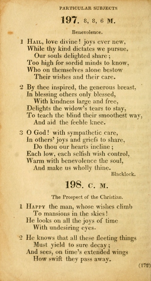 A Collection of Psalms and hymns, for social and private worship page 181