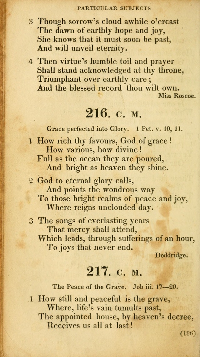 A Collection of Psalms and hymns, for social and private worship page 195