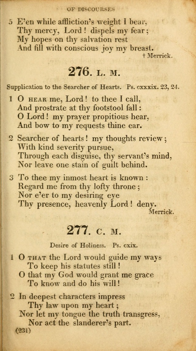 A Collection of Psalms and hymns, for social and private worship page 240