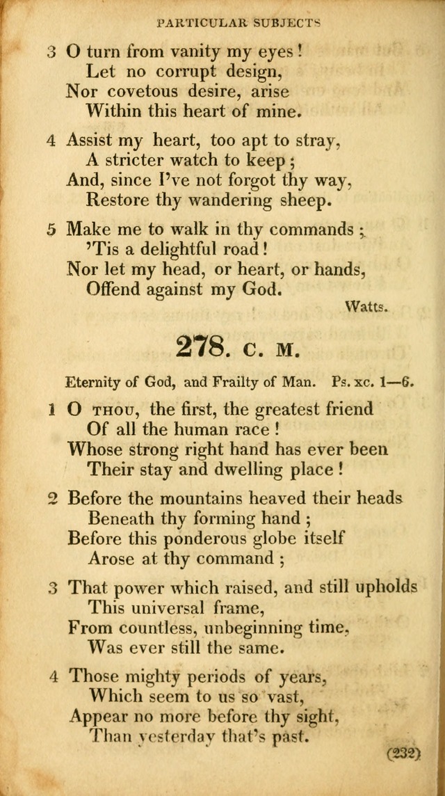 A Collection of Psalms and hymns, for social and private worship page 241