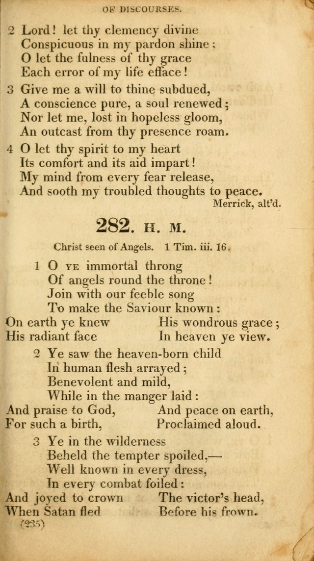A Collection of Psalms and hymns, for social and private worship page 244