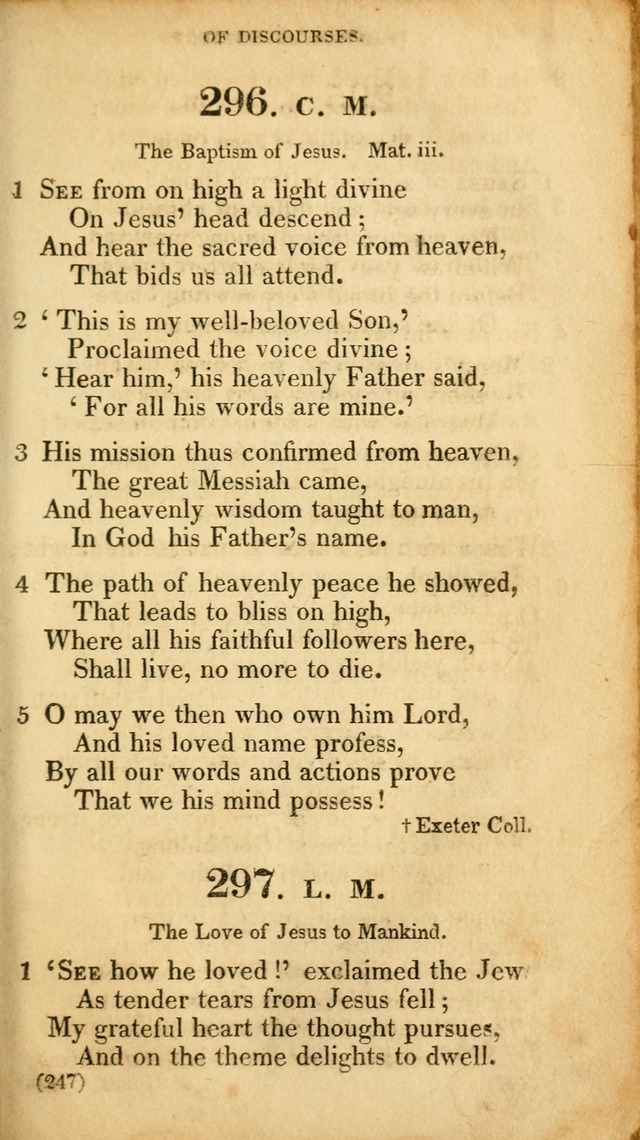 A Collection of Psalms and hymns, for social and private worship page 256