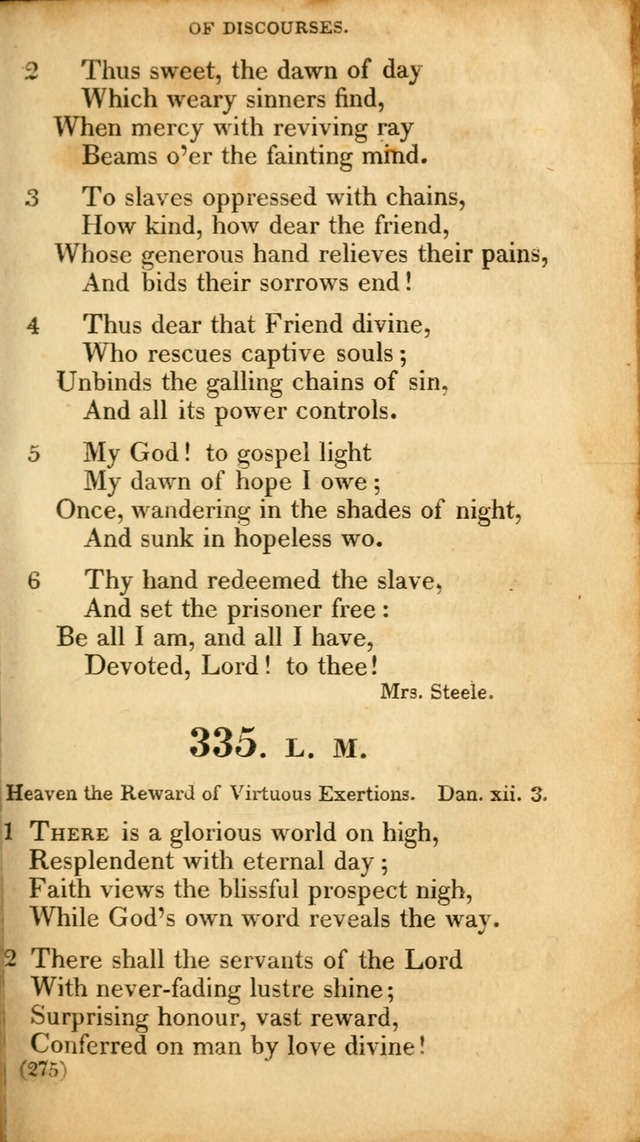 A Collection of Psalms and hymns, for social and private worship page 284