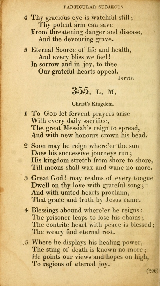 A Collection of Psalms and hymns, for social and private worship page 299
