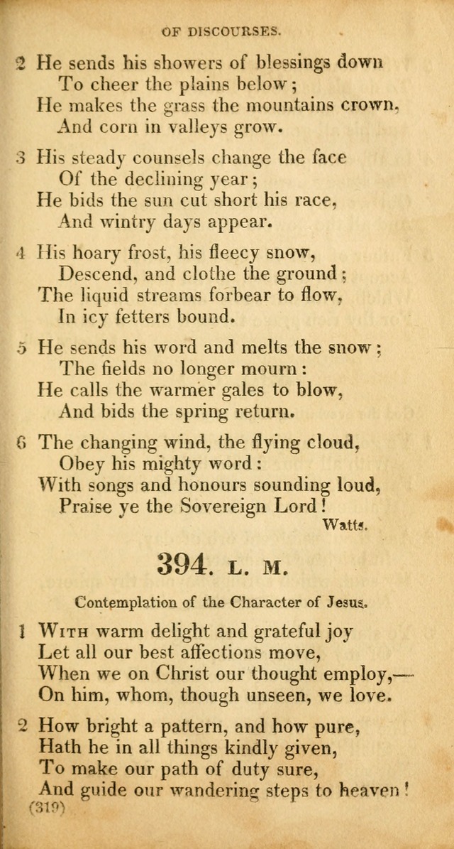 A Collection of Psalms and hymns, for social and private worship page 328