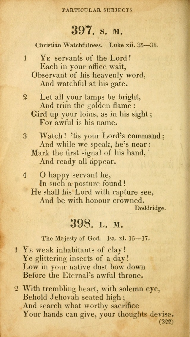 A Collection of Psalms and hymns, for social and private worship page 331