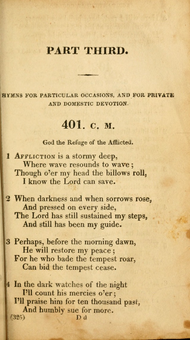 A Collection of Psalms and hymns, for social and private worship page 334