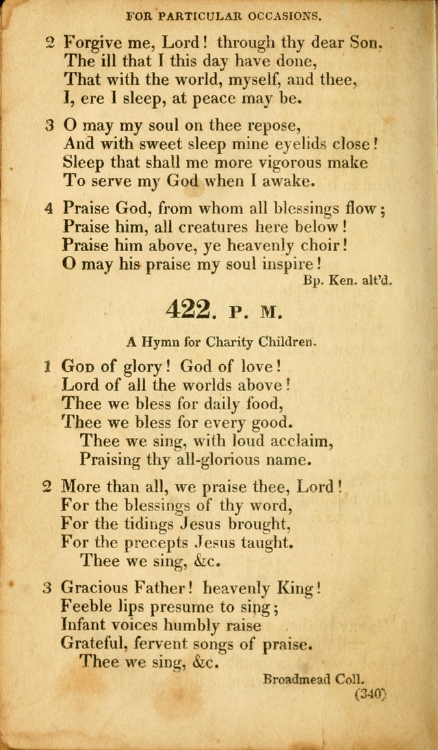 A Collection of Psalms and hymns, for social and private worship page 349