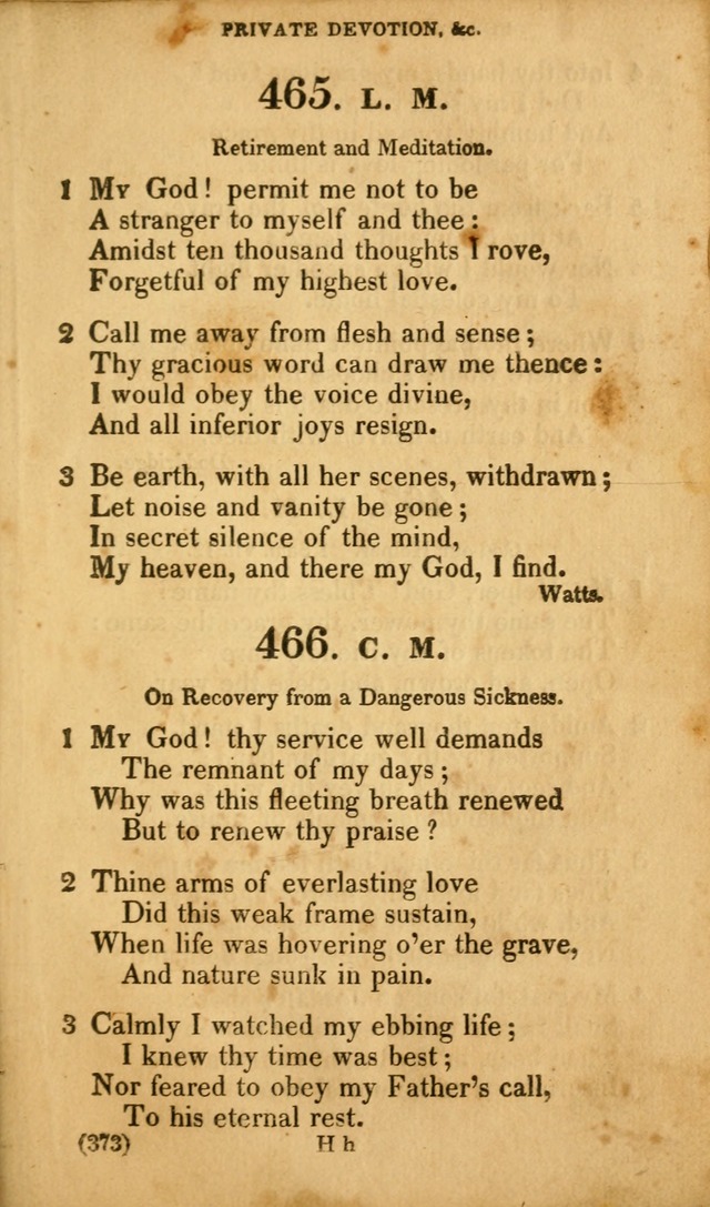 A Collection of Psalms and hymns, for social and private worship page 382