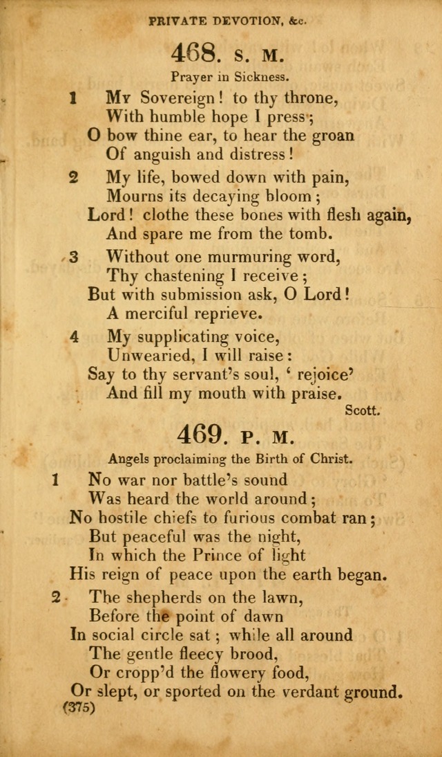 A Collection of Psalms and hymns, for social and private worship page 384