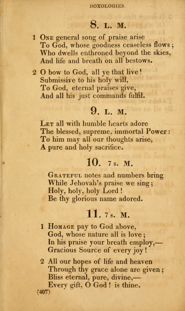 A Collection of Psalms and hymns, for social and private worship page 416