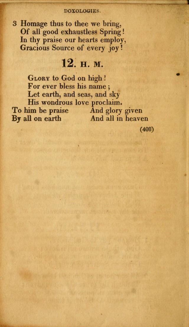 A Collection of Psalms and hymns, for social and private worship page 417