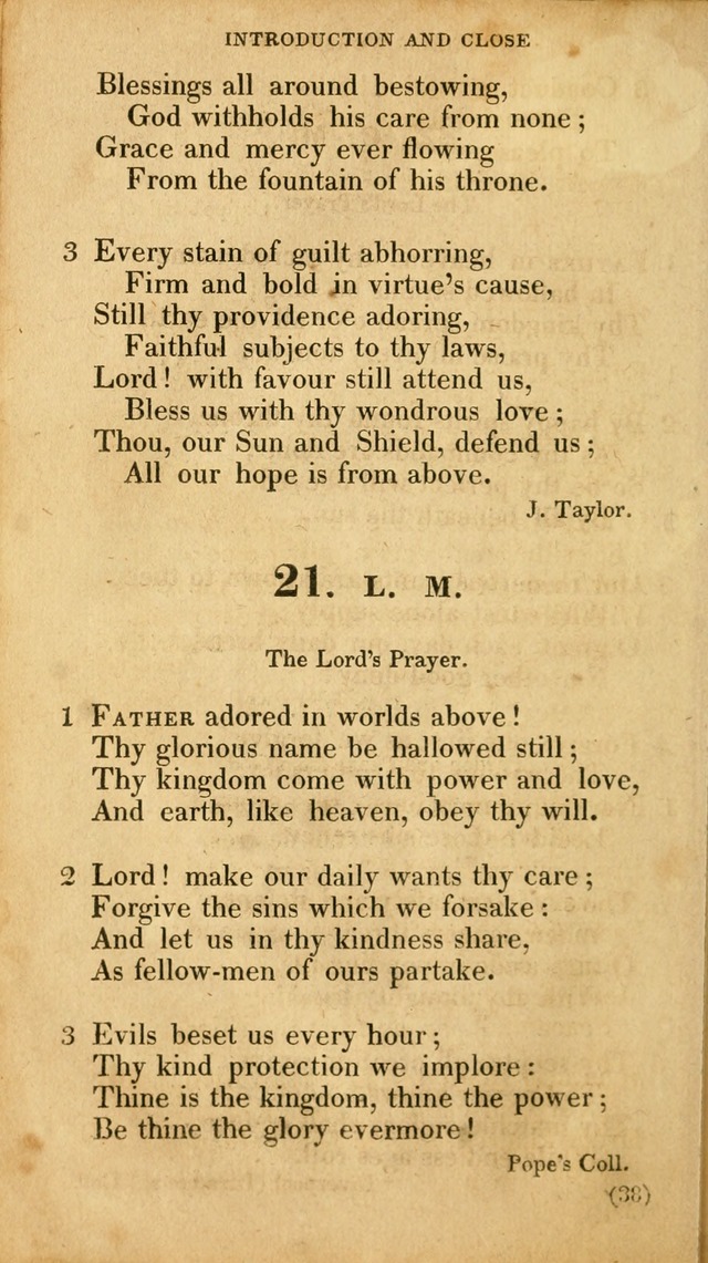 A Collection of Psalms and hymns, for social and private worship page 47