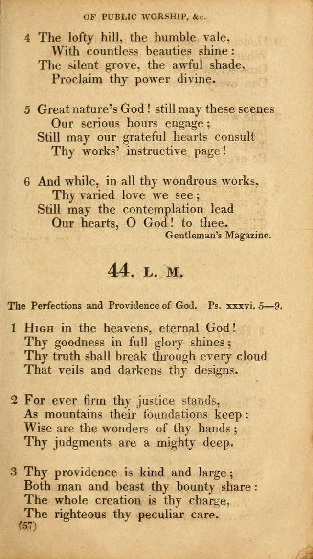 A Collection of Psalms and hymns, for social and private worship page 66